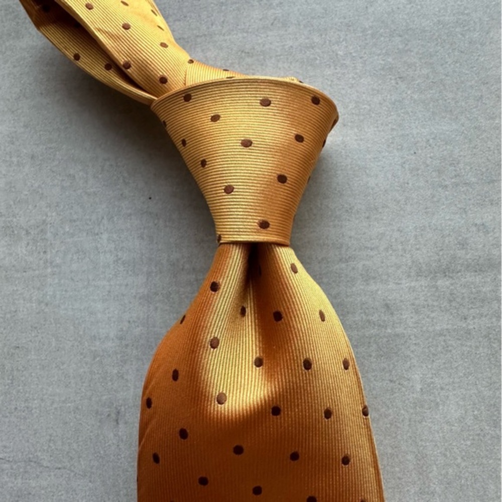 Alexander McQueen Classic Polka Dot Silk Tie